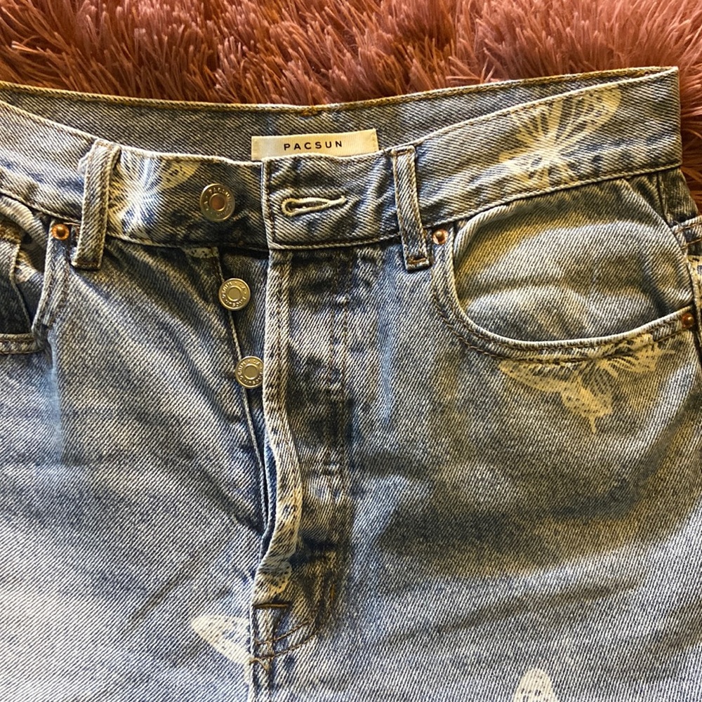 PacSun Eco Butterfly Ultra High Waisted Slim Fit Jeans